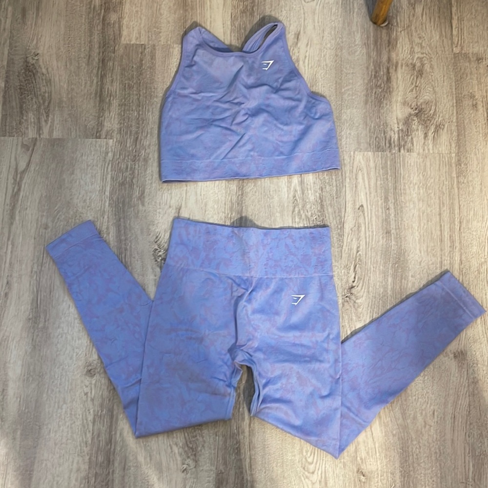 Gymshark seamless leggings and sport bra